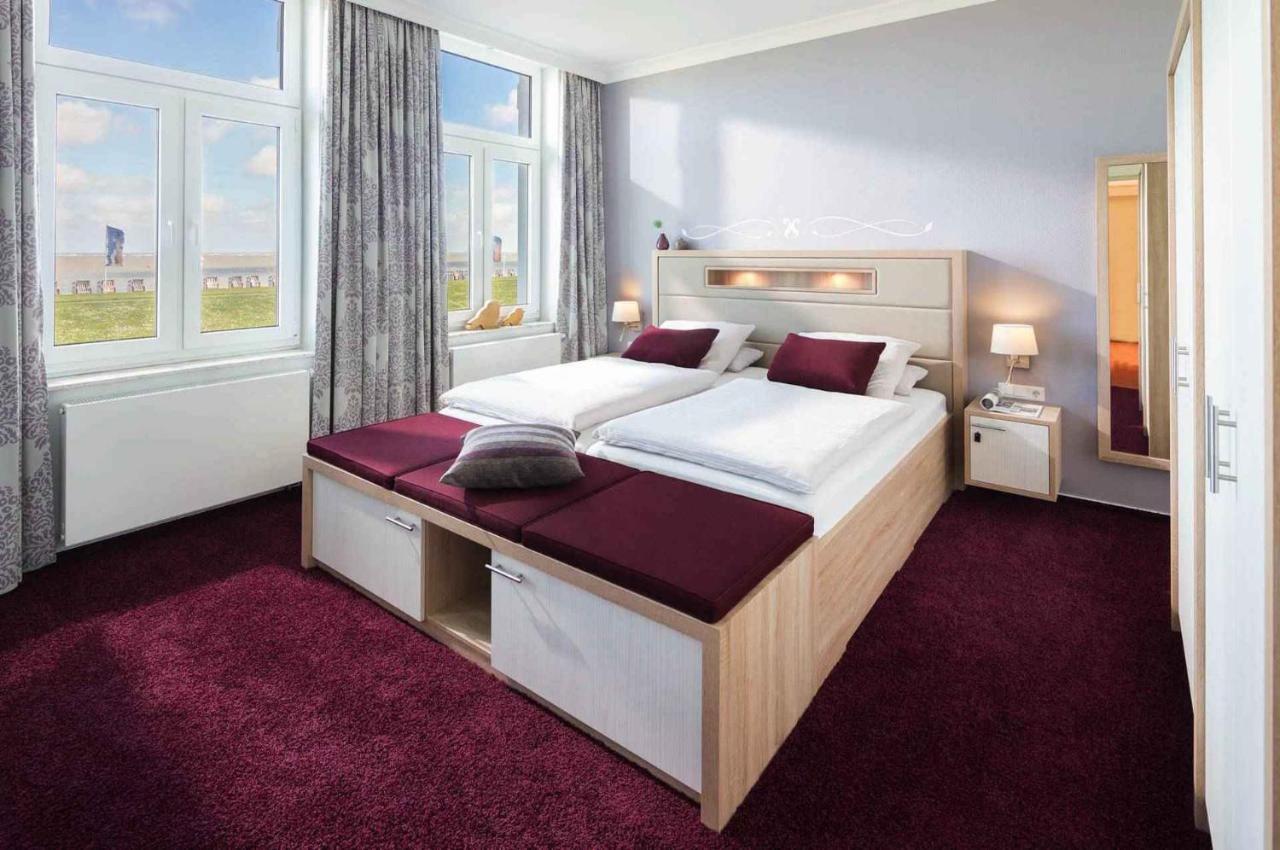 Strandvilla An Der Kaiserwiese Norderney Esterno foto