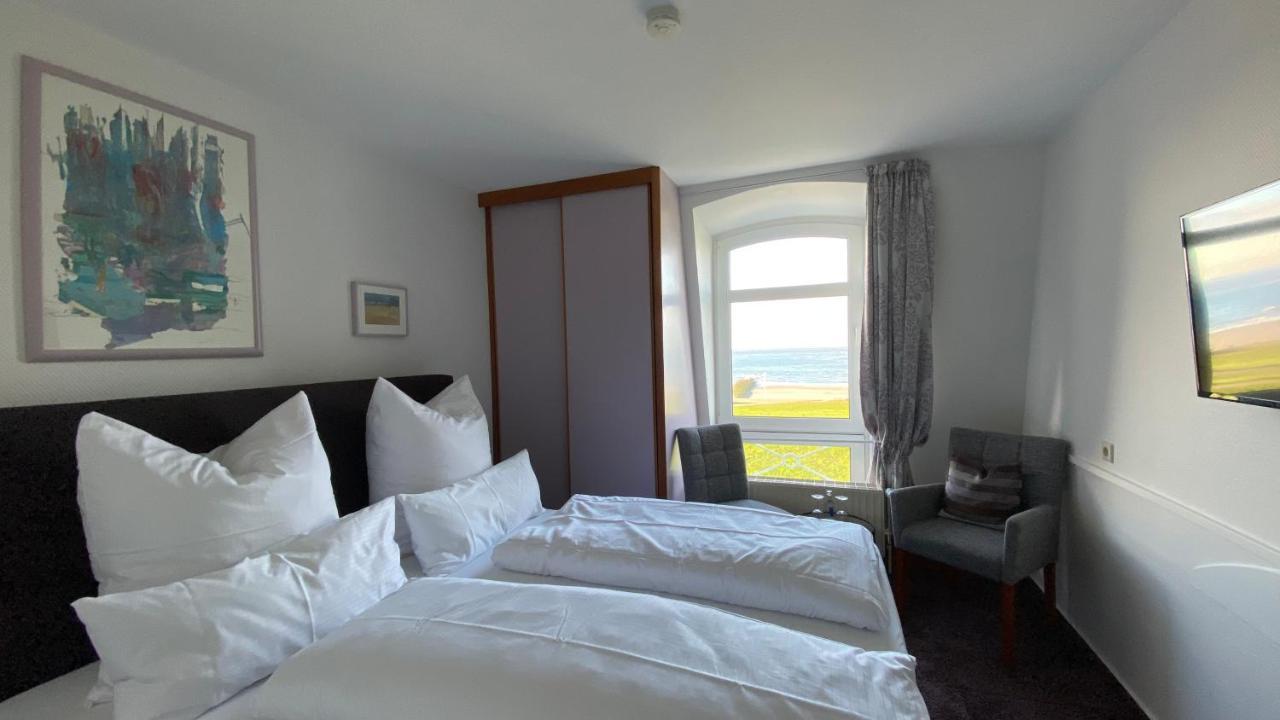 Strandvilla An Der Kaiserwiese Norderney Esterno foto