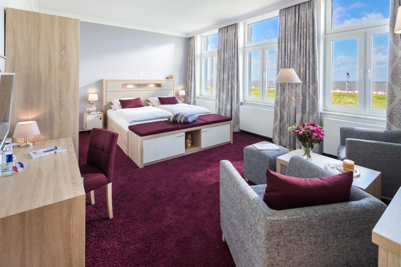 Strandvilla An Der Kaiserwiese Norderney Esterno foto